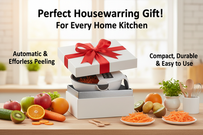 Multipurpose Automatic Fruit & Vegetable Peeler Machine — Electric Peeler for Kitchen