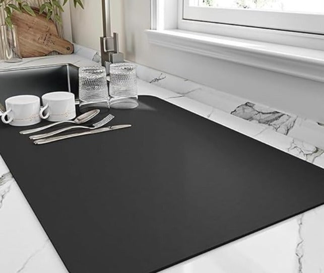 Drying mat for Kitchen, Water Absorbent Mat (PACK OF 2)