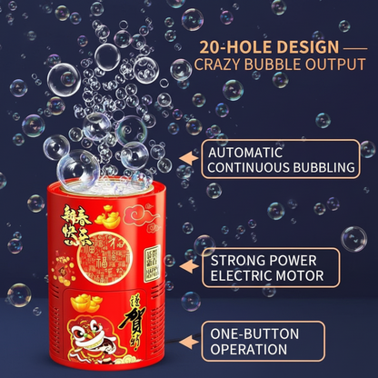 Automatic Bubble Machine — Electric Bubble Blower Toy for Kids