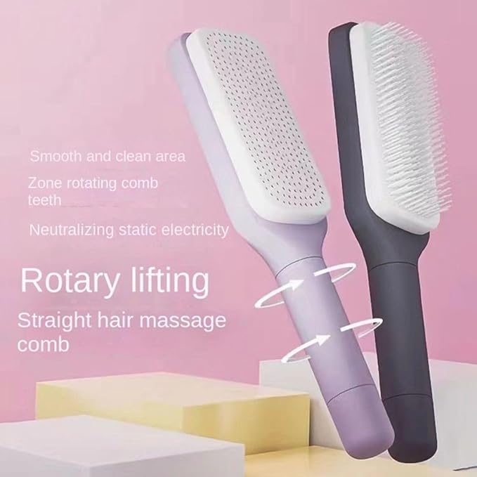 Self Cleaning Hair Comb