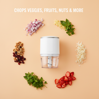 Manual Vegetable & Dry Fruit Chopper with Stainless Steel Blade