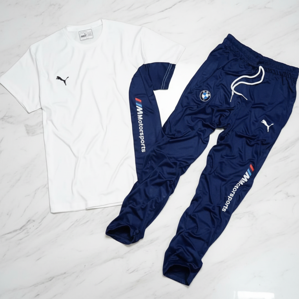 Summer tracksuit (Blue & White)