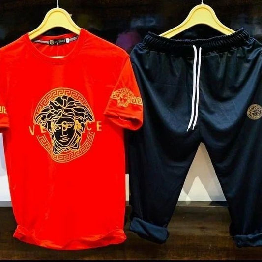 Summer tracksuit (Red & Black)