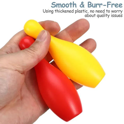 Bowling Game Set for Kids — 10 Pins & 2 Balls Indoor Fun Toy