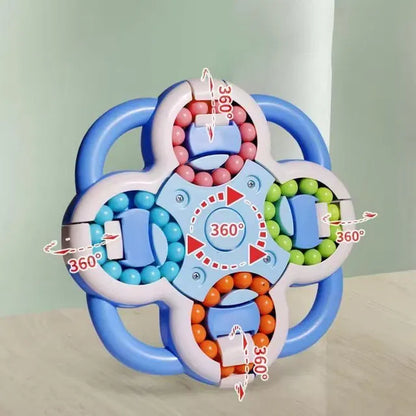 Puzzle Ball 4 Side — 3D Maze Ball Fidget Cube Puzzle Toy for Kids & Adults