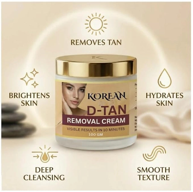 Korean D-Tan Removal Face Cream ( Pack of 1)