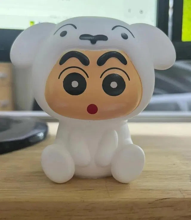 Crayon Shin-chan Shiro LED Night Light Lamp — Cute Anime Desk Lamp