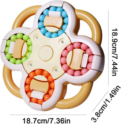 Puzzle Ball 4 Side — 3D Maze Ball Fidget Cube Puzzle Toy for Kids & Adults