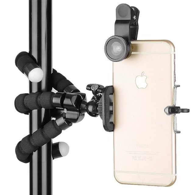 Flexible Mini Octopus Tripod — Universal Phone & Camera Stand