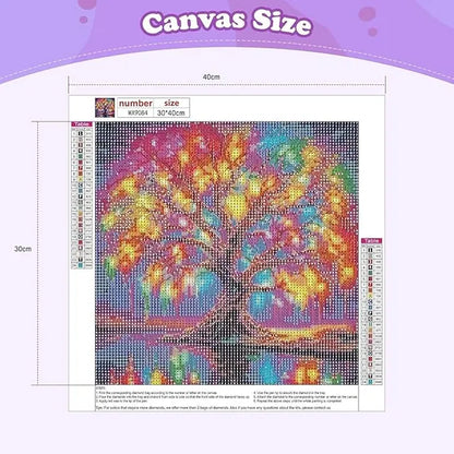 5D Diamond Art Painting Kit for Adults & Beginners — Tree Design DIY Craft Set