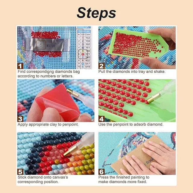 5D Diamond Art Painting Kit for Adults & Beginners — Tree Design DIY Craft Set