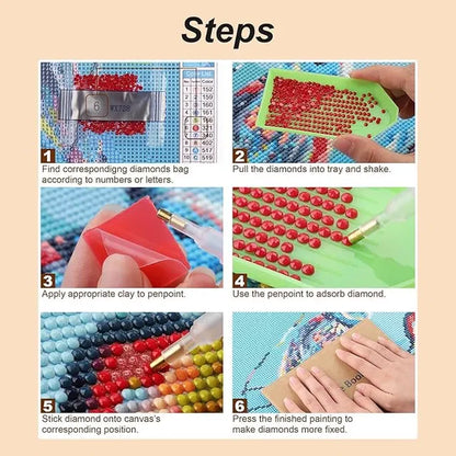 5D Diamond Art Painting Kit for Adults & Beginners — Tree Design DIY Craft Set