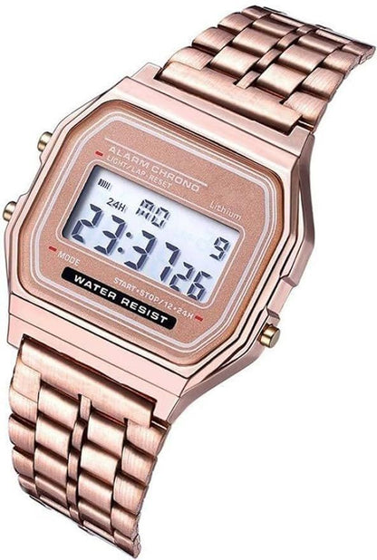 Casio Unisex Digital Watch with Alarm, Stopwatch & Water Resistance