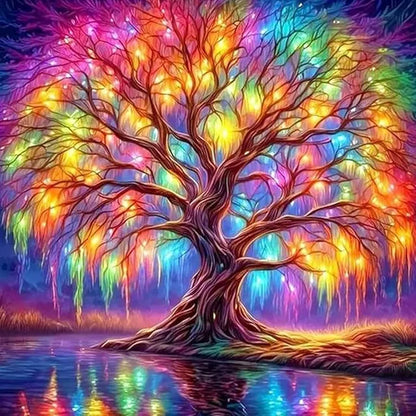 5D Diamond Art Painting Kit for Adults & Beginners — Tree Design DIY Craft Set