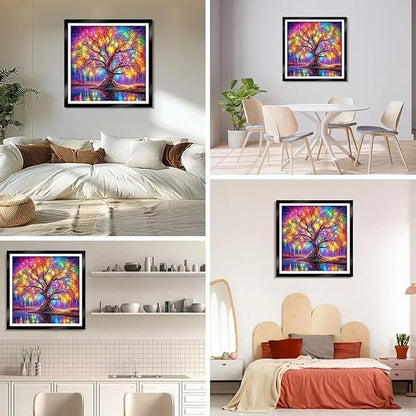 5D Diamond Art Painting Kit for Adults & Beginners — Tree Design DIY Craft Set