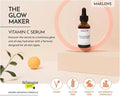 MAELOVE Hydrating Facial Serum with Vitamins C, E, Ferulic Acid and Hyaluronic Acid -1 Fl Oz/30ML (Pack of 1)