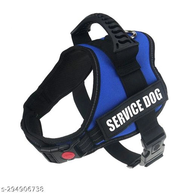 Nylon K9 Body Harness for Dog (Multicolor, S)