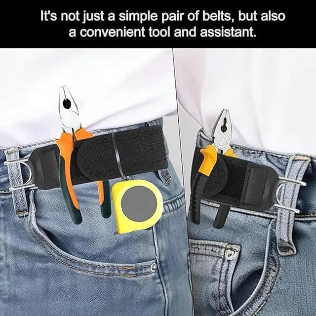 Buckleless Belt Hook Tactical Metal Hook Elastic Belt Unisex