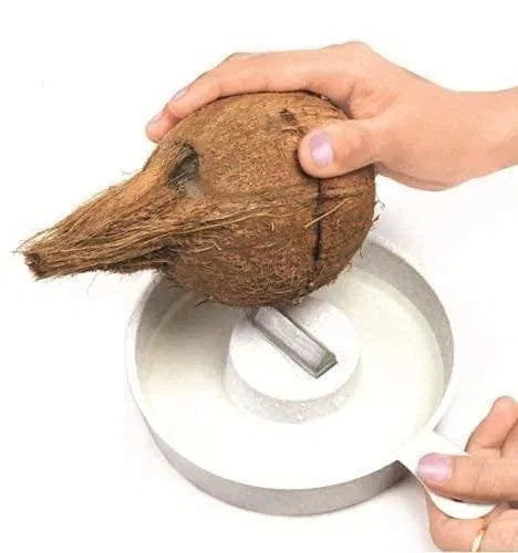 High-Quality Manual Coconut Opening Tool — Easy & Safe Coconut Opener for Kitchen