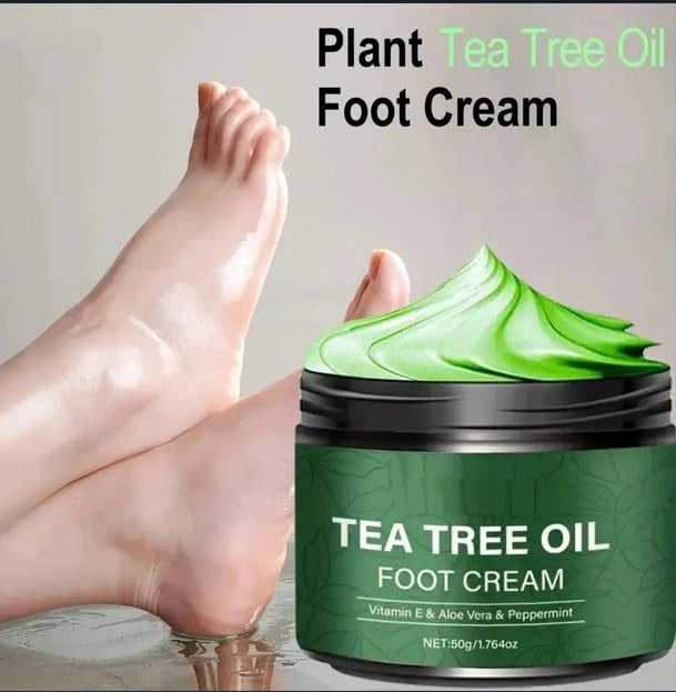 Soothing Aloe Vera & Tea Tree Foot Moisturizer (Pack of 2)