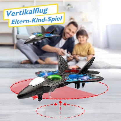 RC Plane 2.4GHz Remote Controlled Aeroplane — Jet Fighter Quadcopter Aircraft Toy