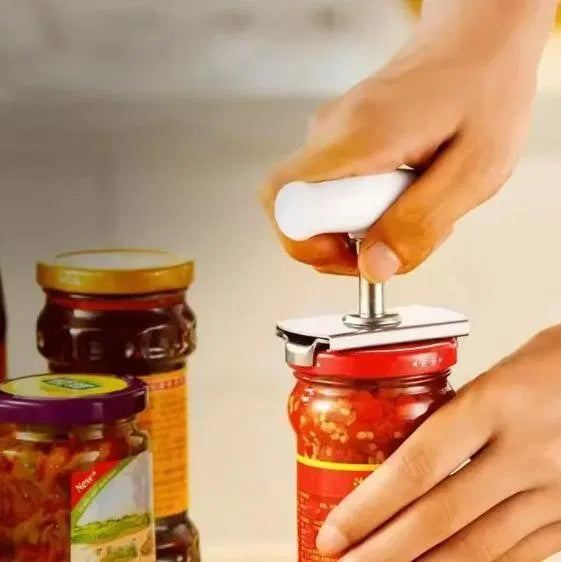 Bottle Lid Opener — Multifunctional Jar & Bottle Cap Opener for Easy Opening (Pack of 1)