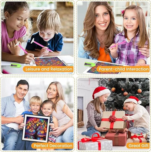 5D Diamond Art Painting Kit for Adults & Beginners — Tree Design DIY Craft Set