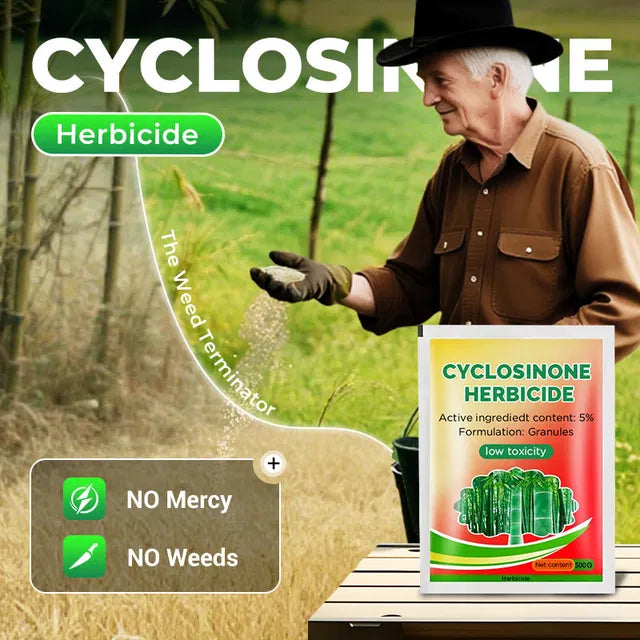 Cyclosinone Herbicide Granules — Selective Weed Killer for Gardens & Lawns