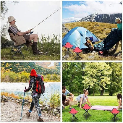 Portable Mini Tripod Stool