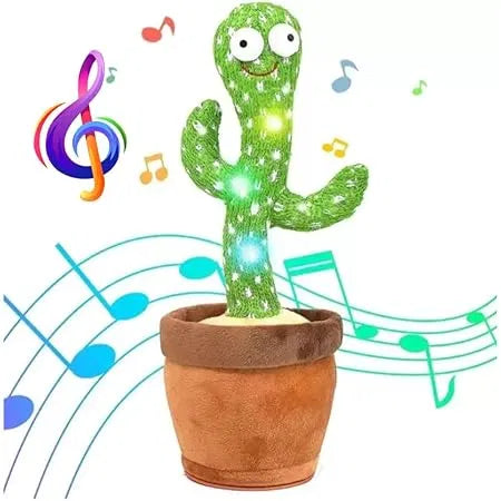 Talking & Dancing Cactus Toy — Interactive Musical Cactus for Kids
