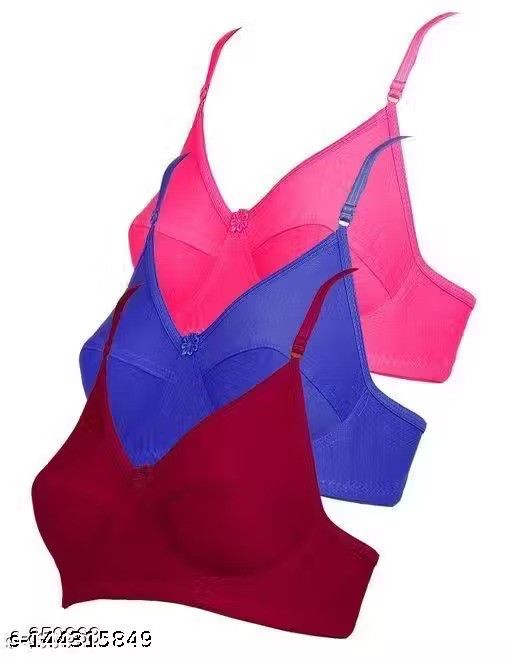 Soft Seamless Bras — 30B (Pack of 3)