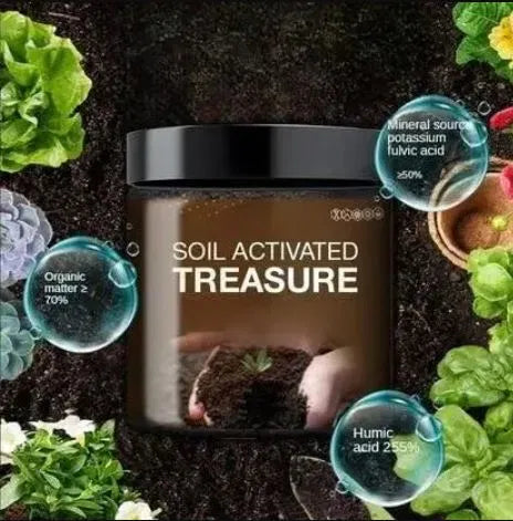 Soil Activated Treasure Premium Soil Activator — 200g (Pack of 2)