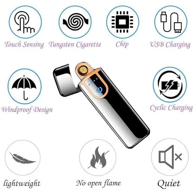 SmartTouch Rechargeable LED Lighter