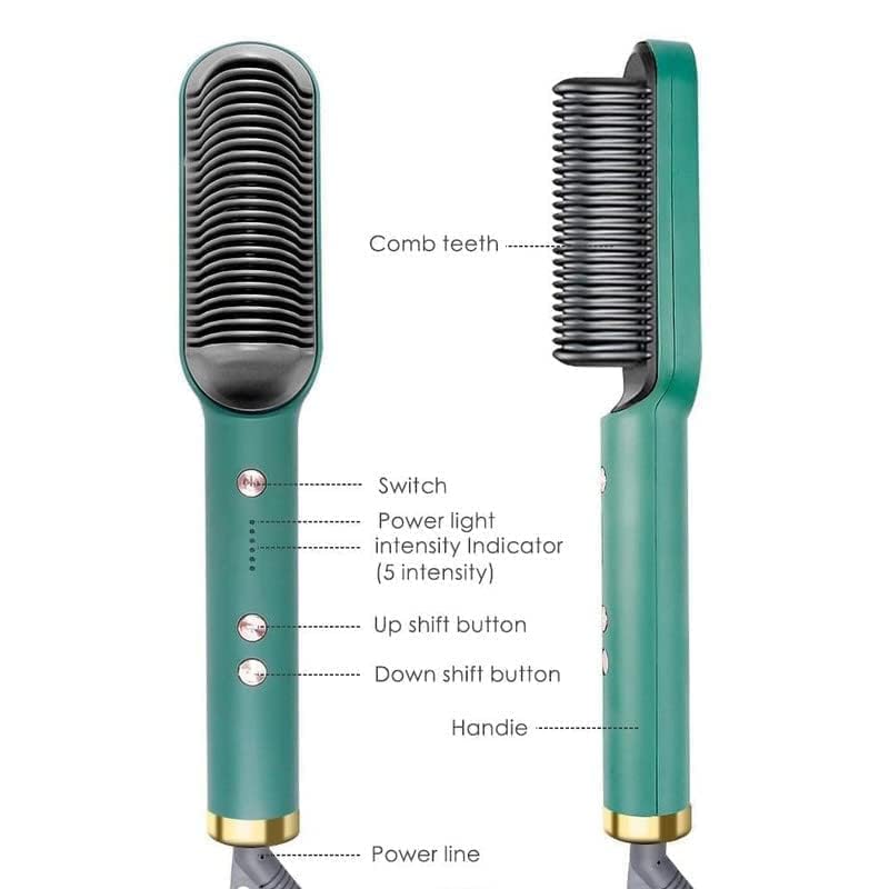 Fast Hair Straightening Comb Electric Hot Brush