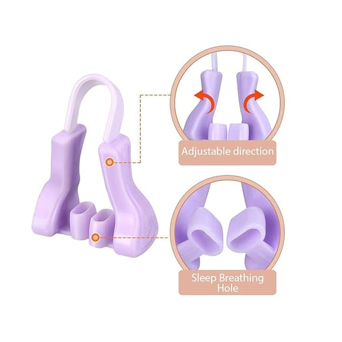 Silicone Hand Powered Nose Shaper Clip (Pack of 2)