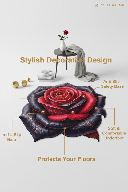 Home Decoration Mat — Stylish Anti-Slip Floor Mat for Living Room, Bedroom & Entryway