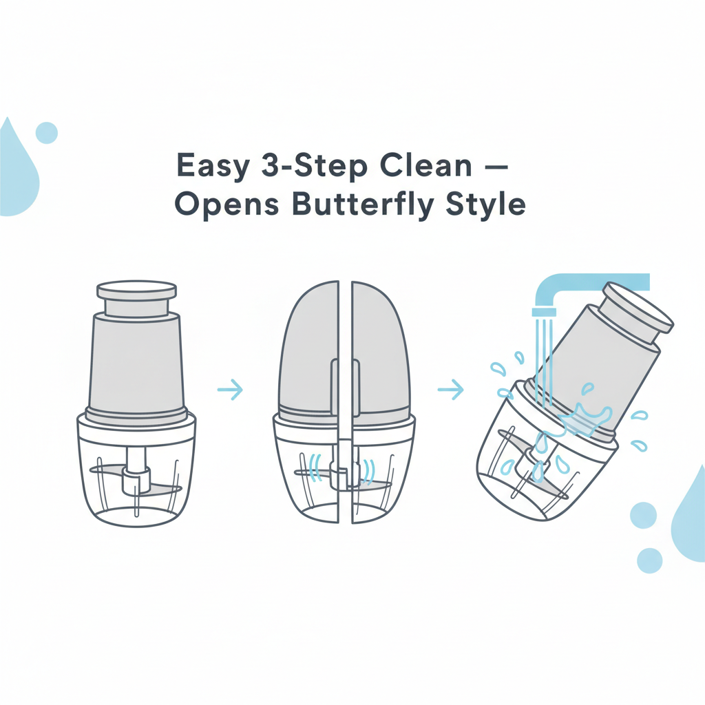 Manual Vegetable & Dry Fruit Chopper with Stainless Steel Blade