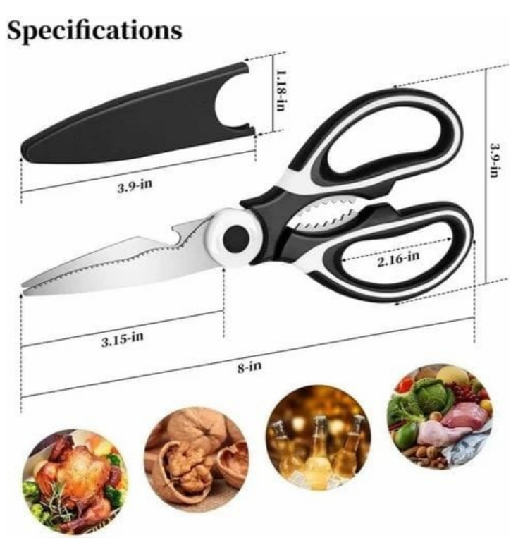 3 in 1 Multipurpose kitchen shear