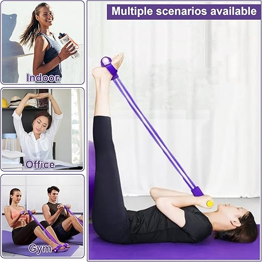 Multifunction Pedal Resistance Band Trainer
