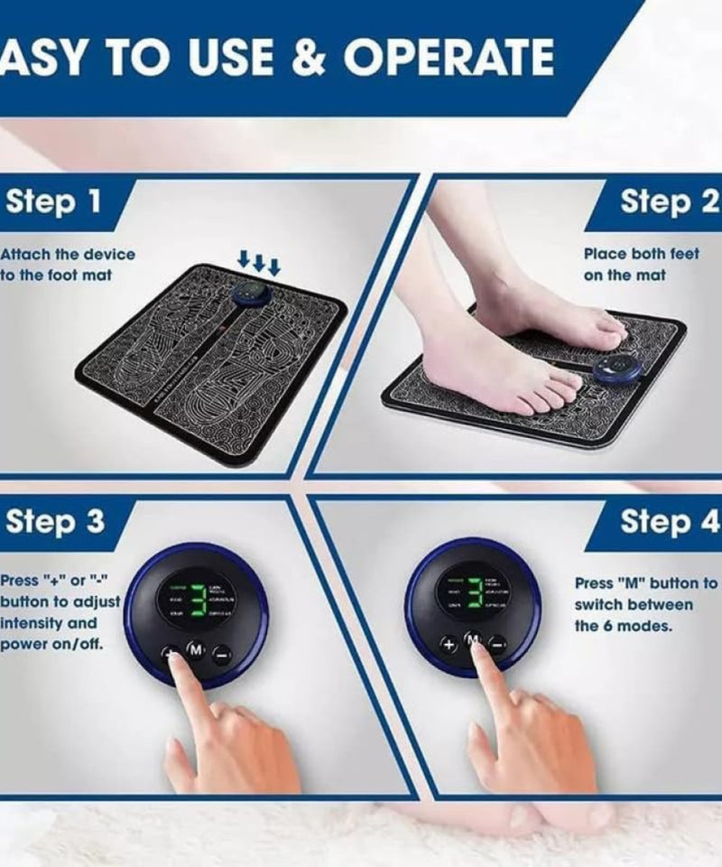 Foot Massager – Wireless Electric EMS Massage Machine
