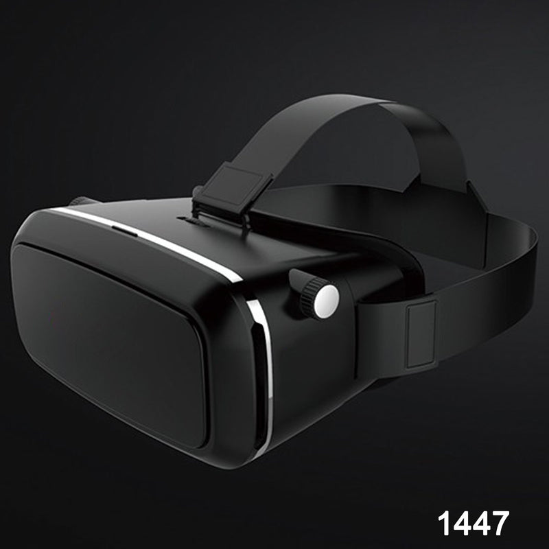 VR Pro 3D Virtual Reality Headset — Compatible with Android & iPhone 4.5–6.5 Inch Smartphones