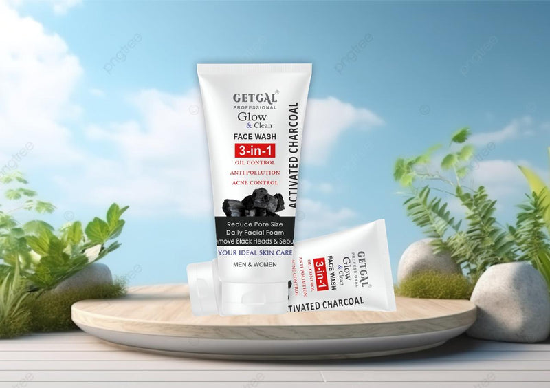 Glow & Clean Activated Charcoal Face Wash (PACK OF 1)