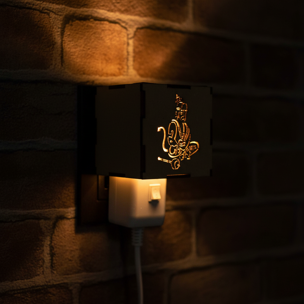 Hanuman Aroma Burner & Night Lamp — Spiritual Fragrance Diffuser Home Decor