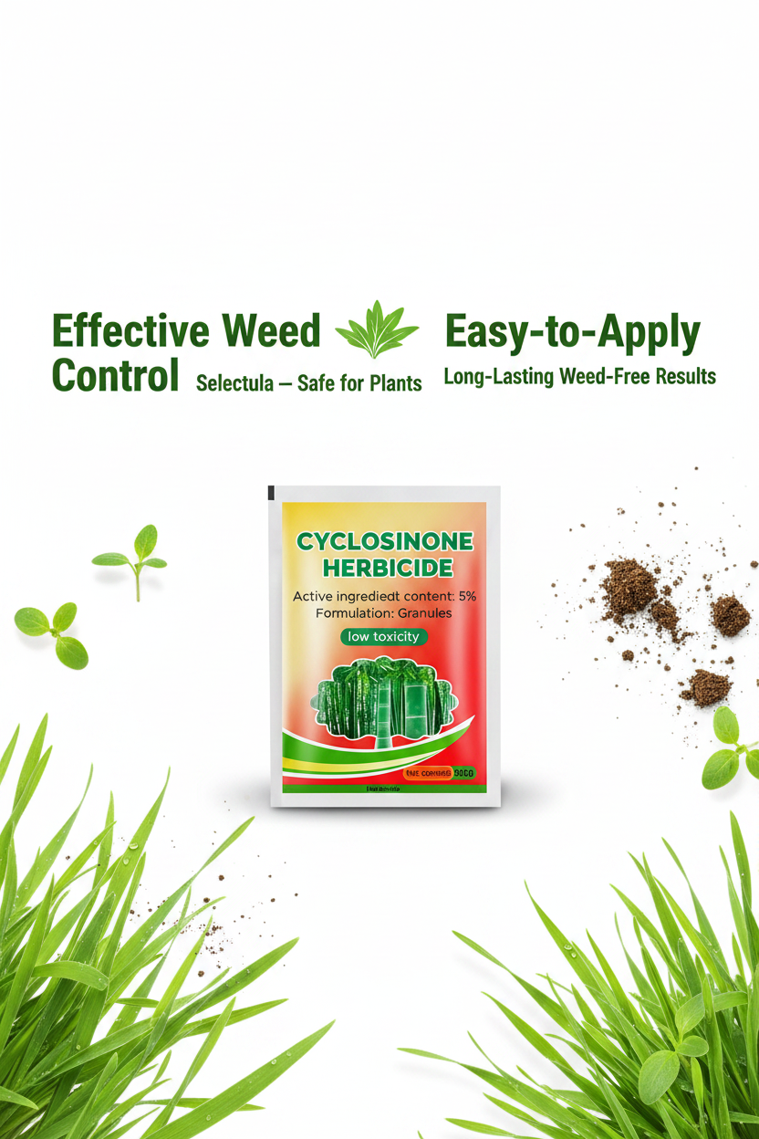 Cyclosinone Herbicide Granules — Selective Weed Killer for Gardens & Lawns