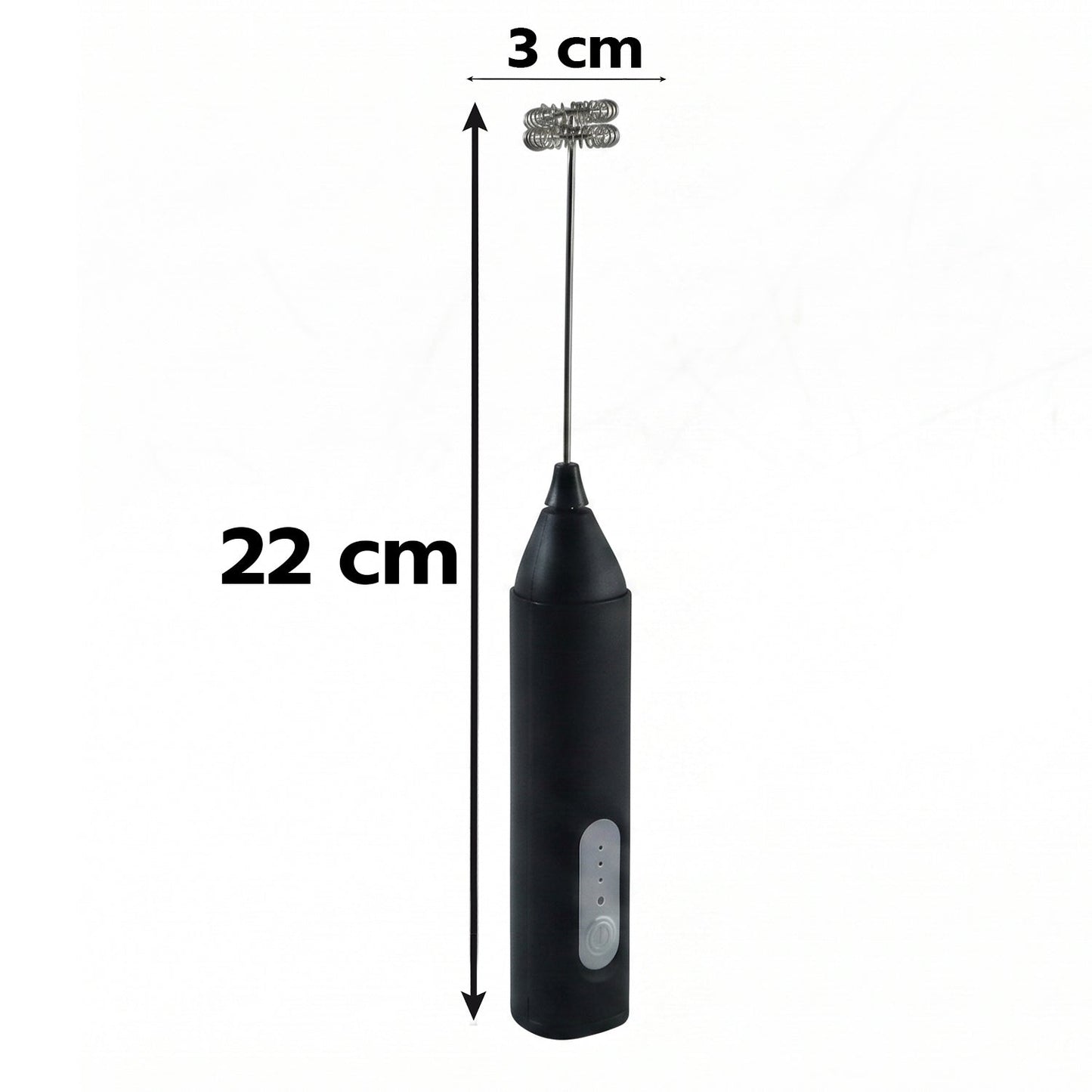 Handheld Electric Milk Frother Battery Coffee Foam Maker Whisk Mixer (1 Pc)