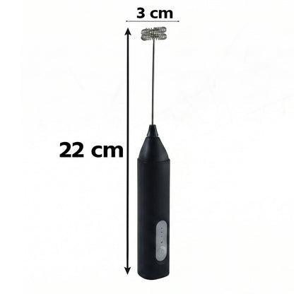 Handheld Electric Milk Frother Battery Coffee Foam Maker Whisk Mixer (1 Pc)