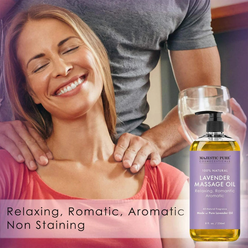 Lavender Massage Oil for Men and Women 100 ML ( Pack Of 1 )