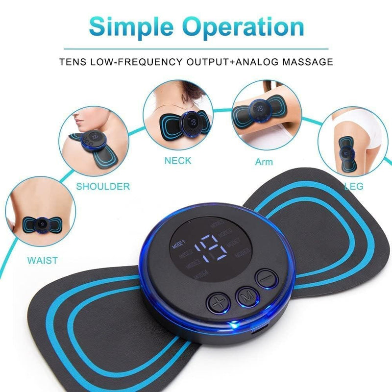 Massager Back Full Body Muscle Stimulator Pain Relief Device
