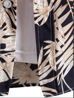 Men Regular Fit Printed Spread Collar Casual Shirt