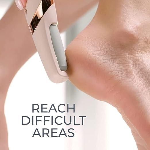 Flawless Pedi Electronic Tool File and Callus Remover, Foot File Callus Remover Tool